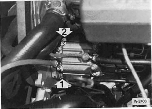 BMW5 Reparaturanleitung. Förderbeginn der einspritzpumpe überprüfen 