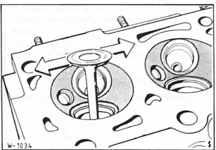 BMW5 Reparaturanleitung. Ventilführungen prüfen