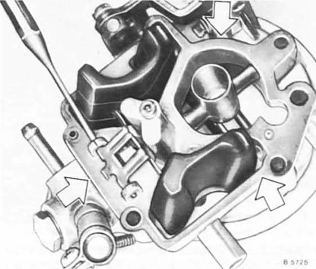 BMW5 Reparaturanleitung. Schwimmernadelventil prüfen/ersetzen