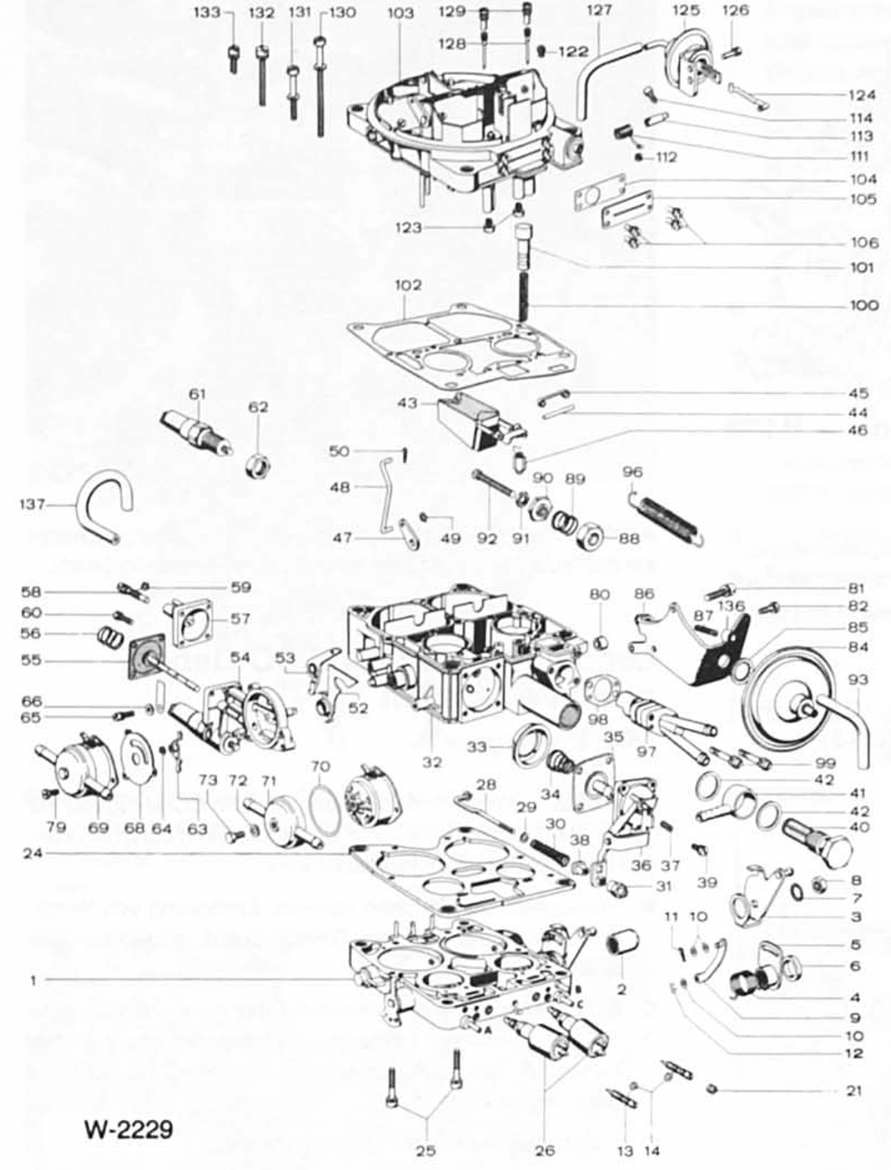 BMW5 Reparaturanleitung. Solex 4a1-vergaser 