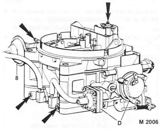 BMW5 Reparaturanleitung. Solex 4a1-vergaser 