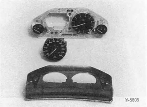 BMW5 Reparaturanleitung. Anzeigeinstrumente/geschwindigkeitsmesser aus- und einbauen