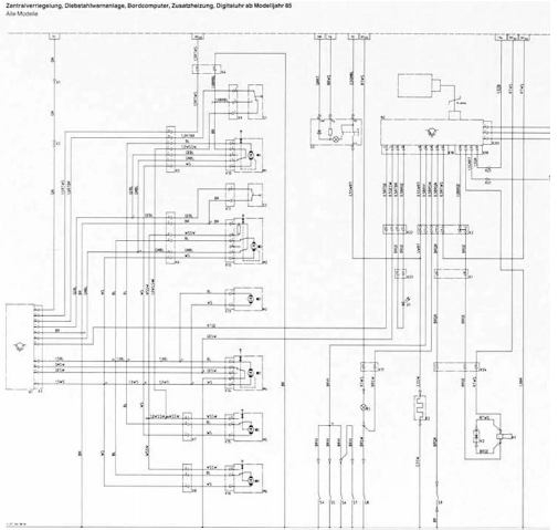 BMW5 Reparaturanleitung. Schaltplan