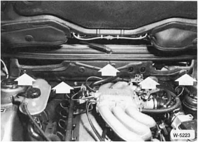 BMW5 Reparaturanleitung. Scheibenwischermotor aus- und einbauen