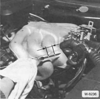 BMW5 Reparaturanleitung. Motorölstand prüfen 