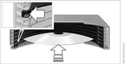 CD-Magazin füllen/leeren