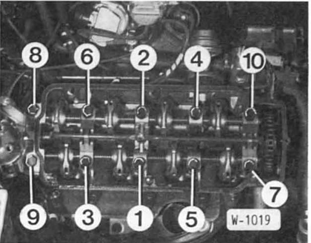 BMW5 Reparaturanleitung. M10-motor