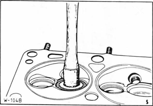 BMW5 Reparaturanleitung. Ventilsitz einschleifen