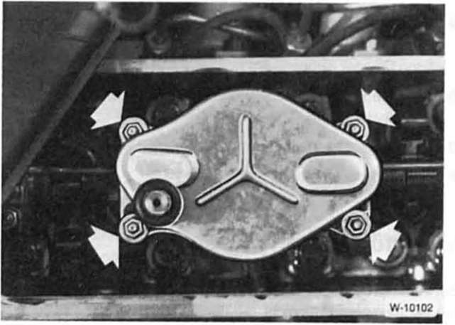 BMW5 Reparaturanleitung. Vakuumpumpe prüfen/aus-und einbauen