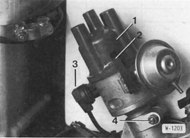 BMW5 Reparaturanleitung. Unterbrecherkontakt ersetzen