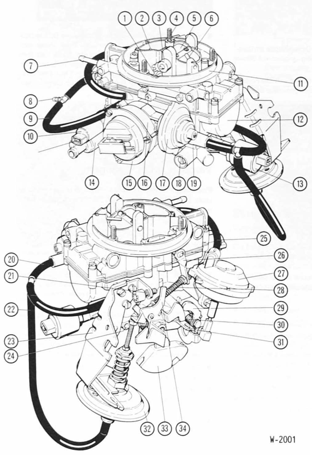 BMW5 Reparaturanleitung. Solex/pierburg-2b4-vergaser