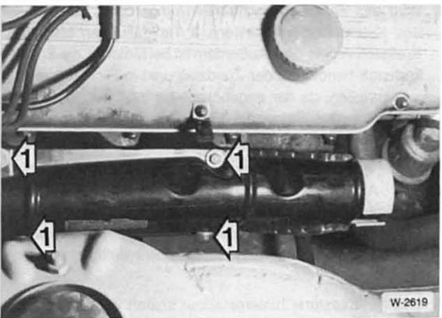 BMW5 Reparaturanleitung. Dichtung/stehbolzen für abgaskrümmer aus-und einbauen
