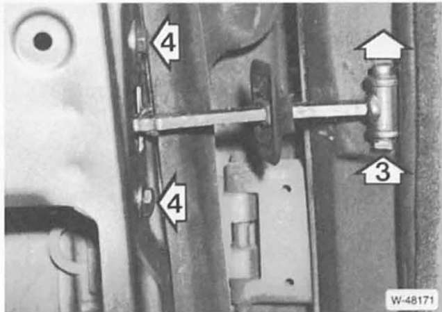 BMW5 Reparaturanleitung. Tür aus- und einbauen/einpassen