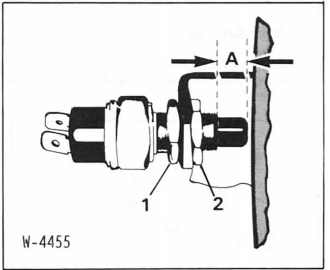 BMW5 Reparaturanleitung. Bremslichtschalter aus-und einbauen/einstellen