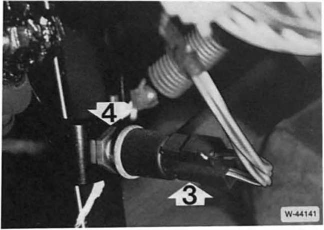 BMW5 Reparaturanleitung. Bremslichtschalter aus-und einbauen/einstellen