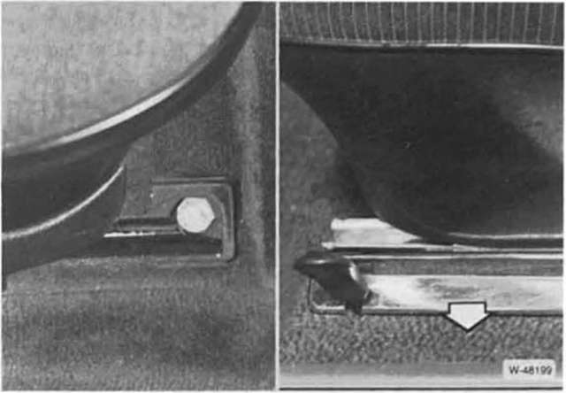 BMW5 Reparaturanleitung. Vordersitz aus- und einbauen