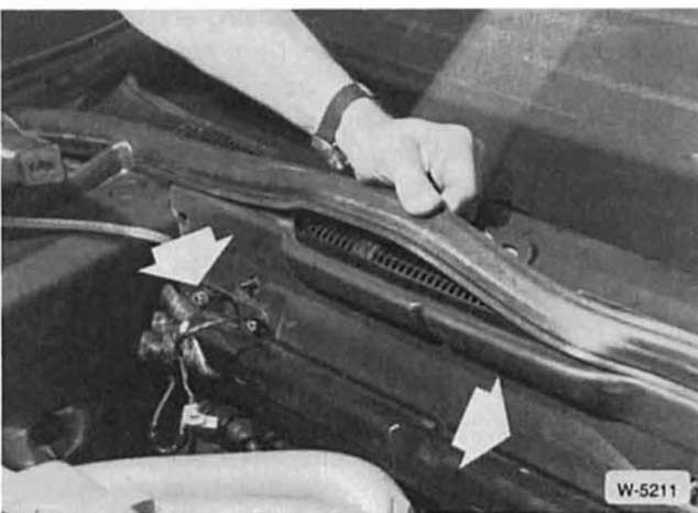 BMW5 Reparaturanleitung. Heizgebläse aus- und einbauen