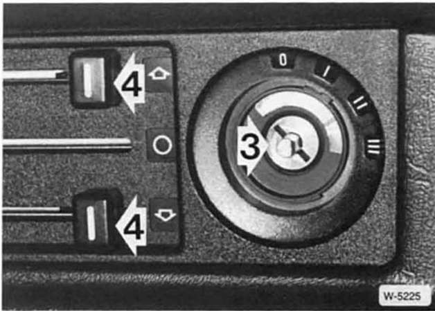 BMW5 Reparaturanleitung. Gebläseschalter/steuergerät für heizung aus- und einbauen