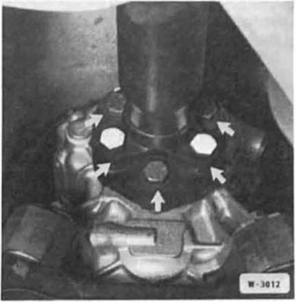 BMW5 Reparaturanleitung. Gelenkscheiben an der gelenkwelle prüfen