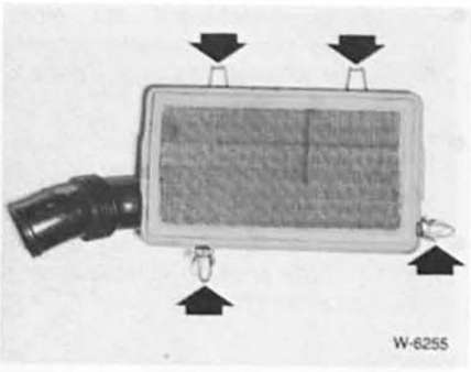 BMW5 Reparaturanleitung. Luftfiltereinsatz wechseln