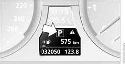 Anzeigen in der Instrumentenkombination