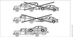 Mit Abschleppwagen 525xi, 530xi, 530xd